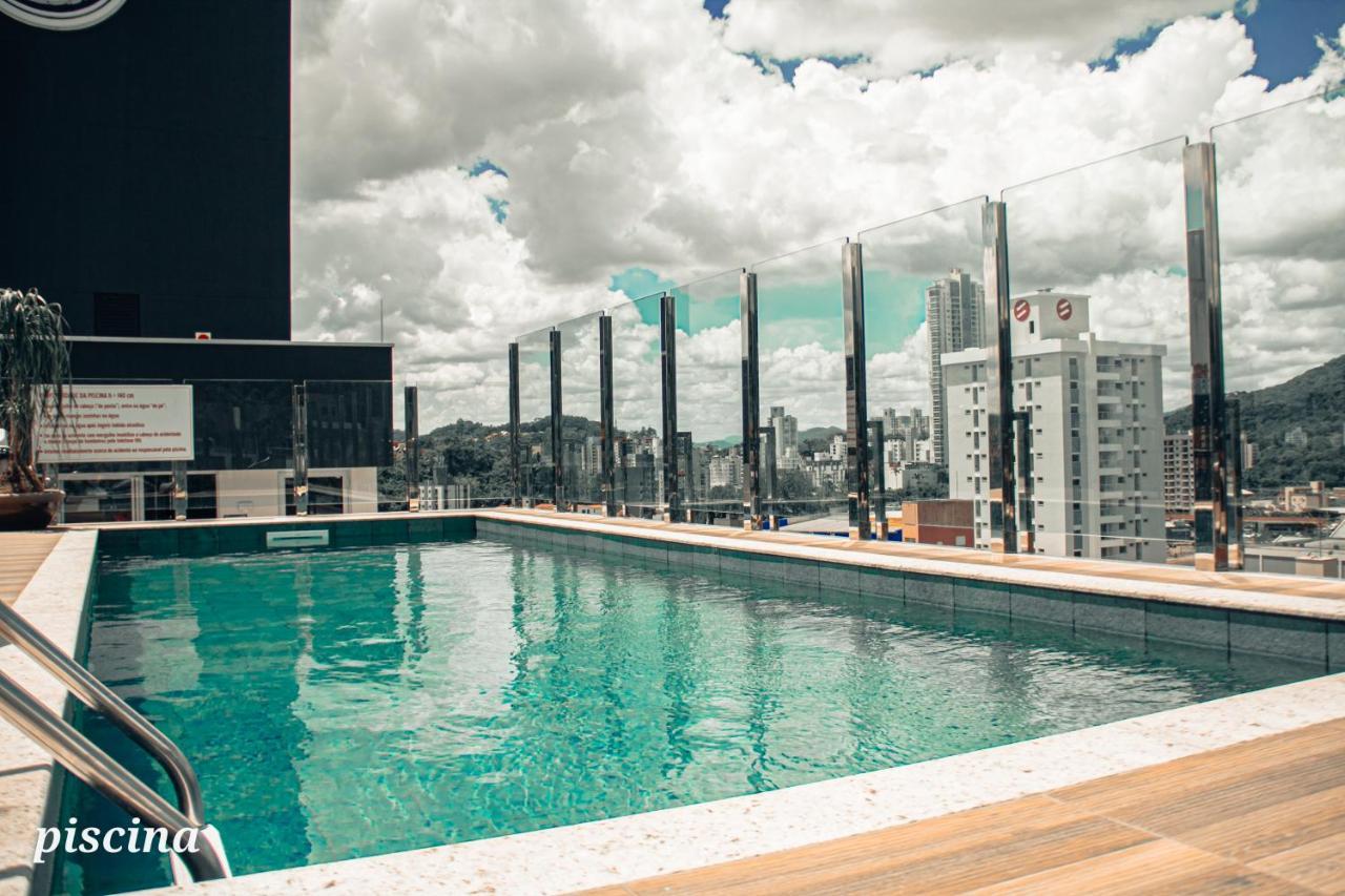 Loft Com Vista Para Vila Germanica 705 Blumenau Esterno foto